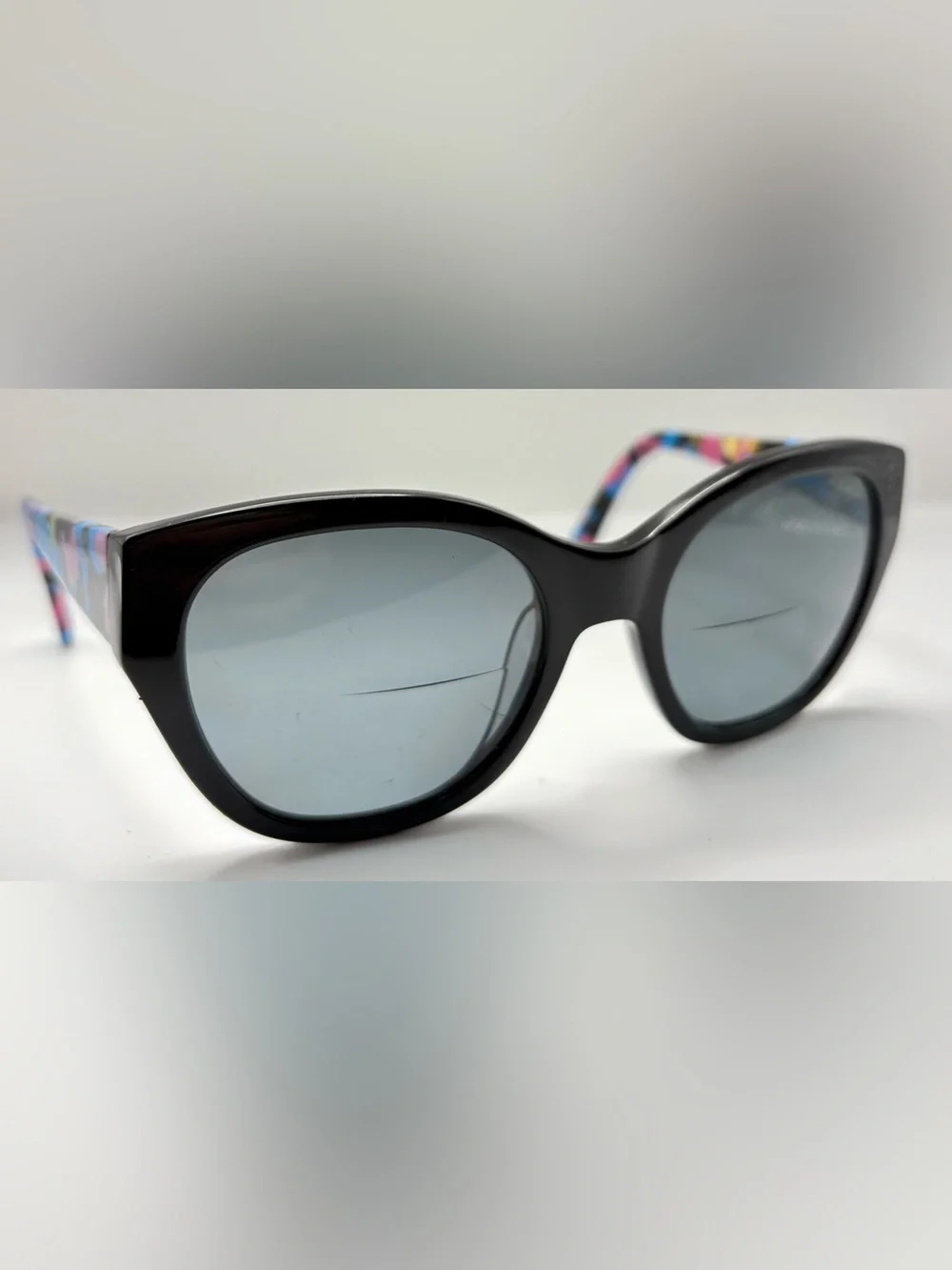 Salsa Suns SAS 7002 Black Oval Sunglasses Frames Only